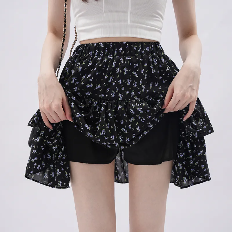 JEANSWEST Casual Short Skirts Women's-3