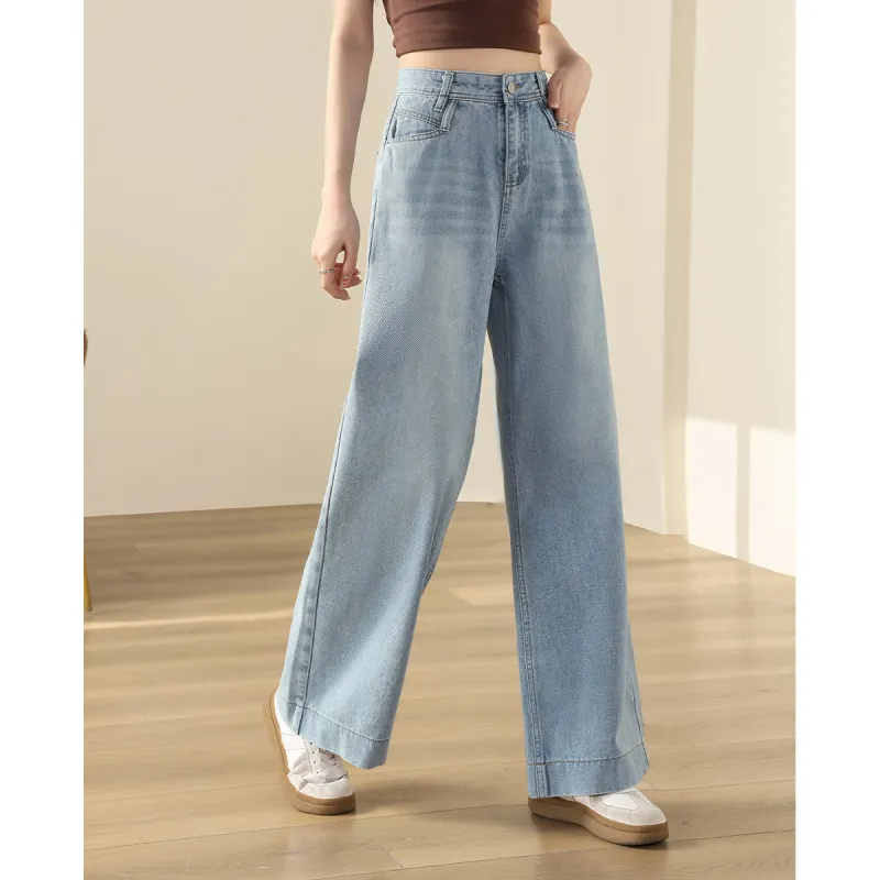 JEANSWEST Jeans Women's Denim Blue-5