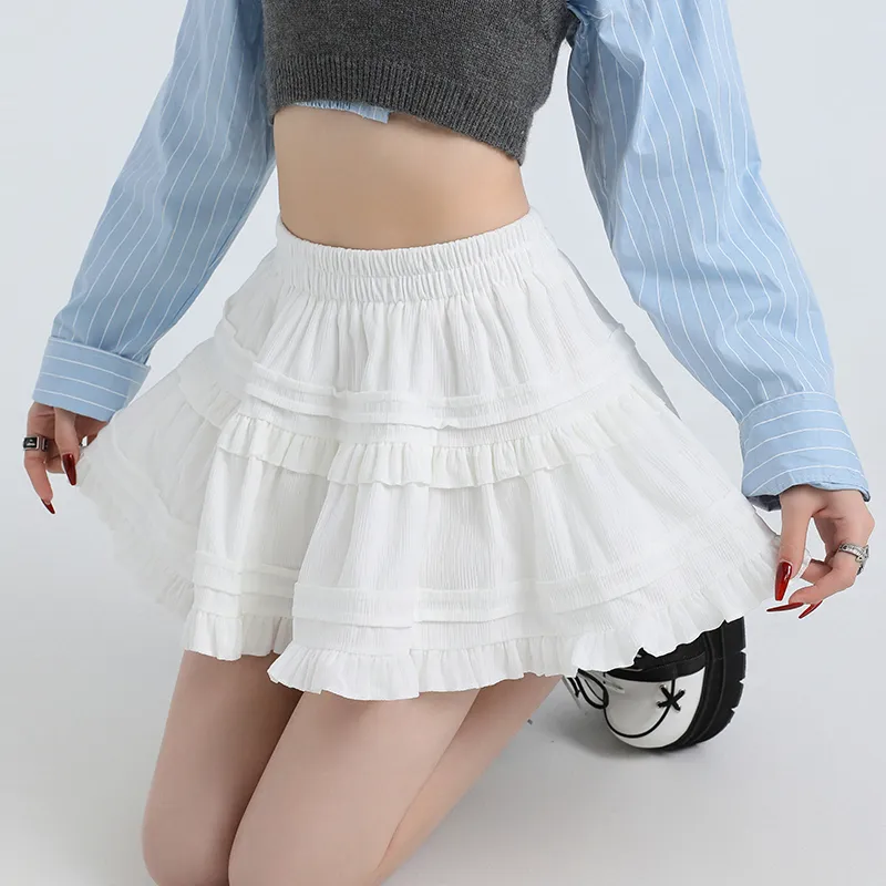 JEANSWEST Casual Short Skirts Women's-4