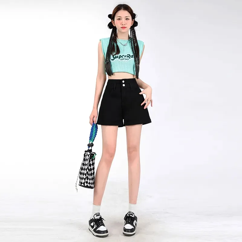 JEANSWEST Denim Shorts Women's-8