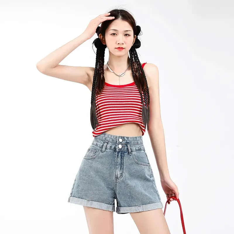 JEANSWEST Denim Shorts Women's-1