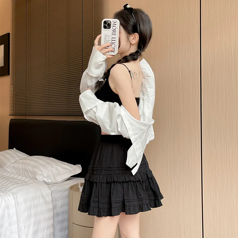 JEANSWEST Casual Short Skirts Women's-7