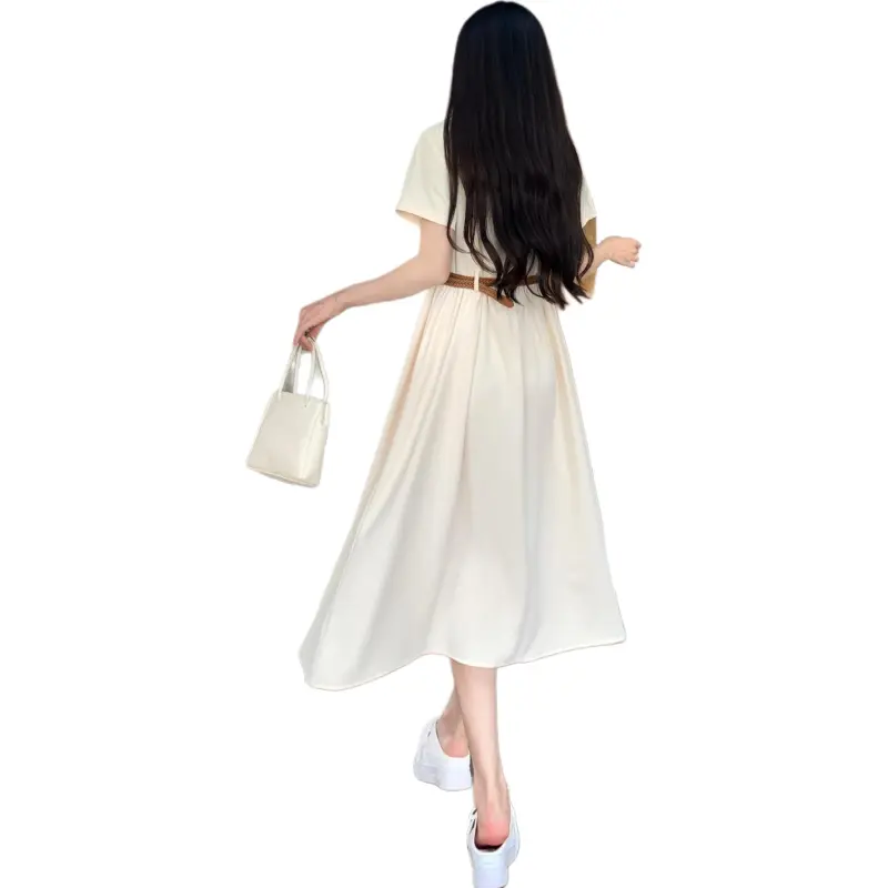 JEANSWEST Short Sleeved Dress Women's-1