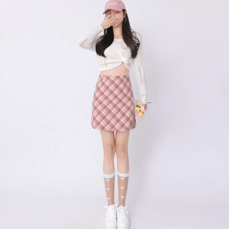 JEANSWEST Casual Short Skirts Women's-1