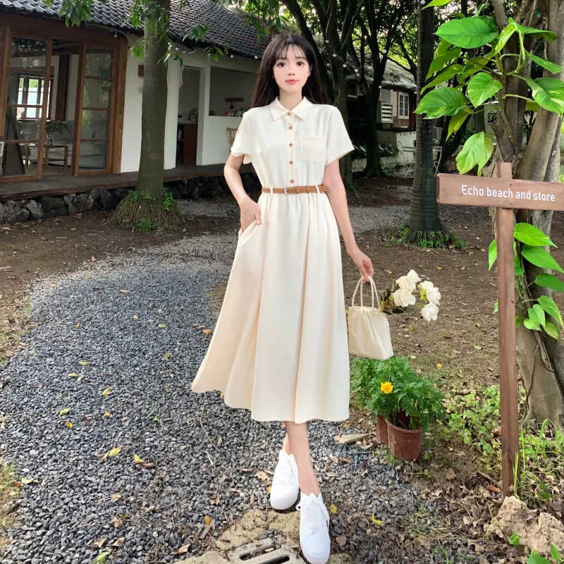 JEANSWEST Short Sleeved Dress Women's-5