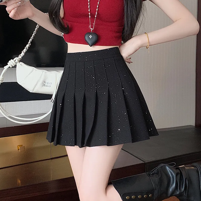 JEANSWEST Casual Short Skirts Women's-3