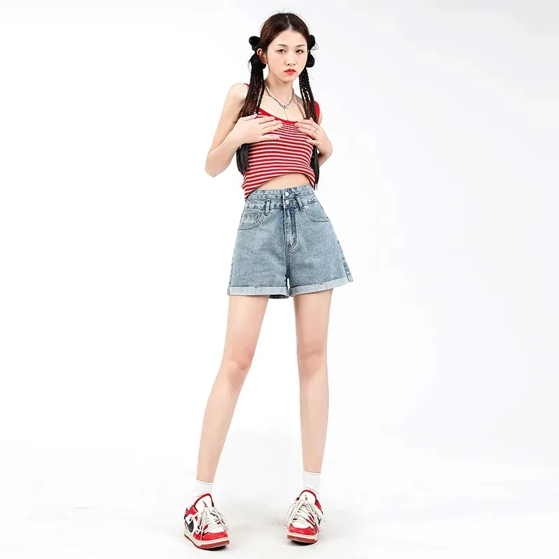 JEANSWEST Denim Shorts Women's-2