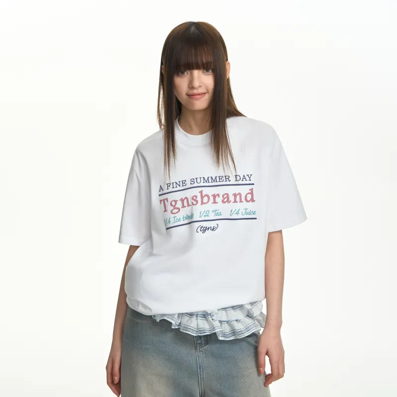 TGNS T Shirts Unisex White-4