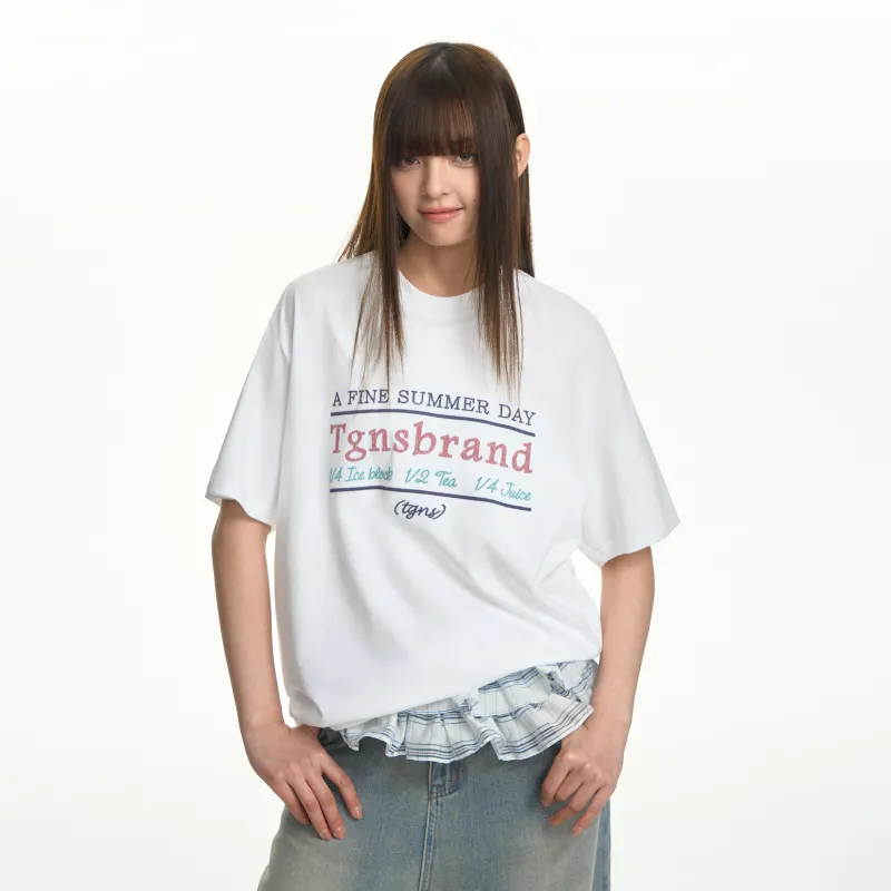 TGNS T Shirts Unisex White-2