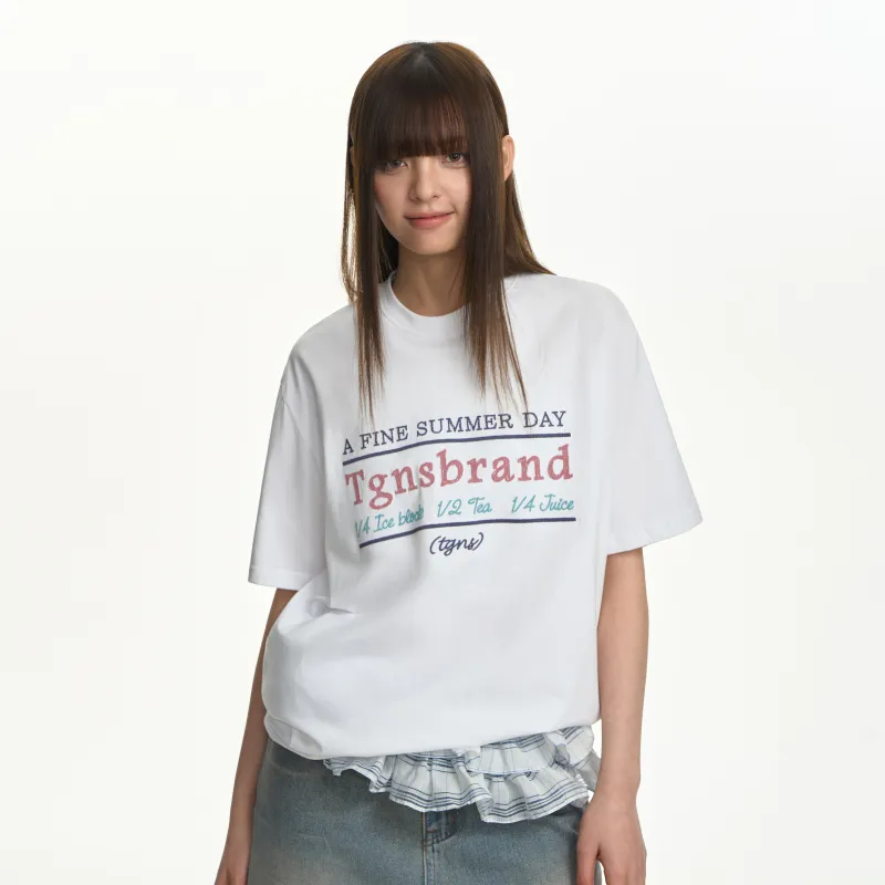 TGNS T Shirts Unisex White-5