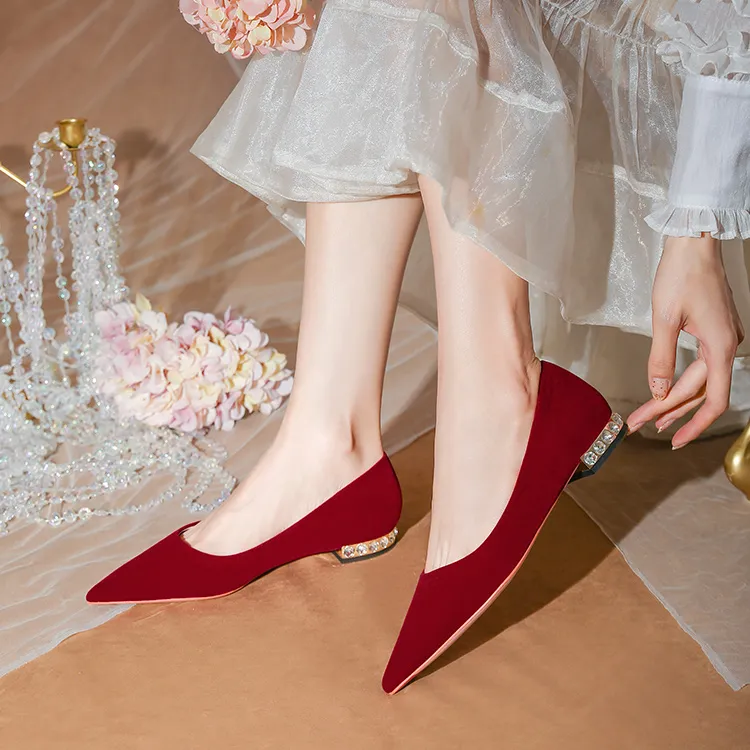 MEIAI Slim Heel High Heels Women's-15