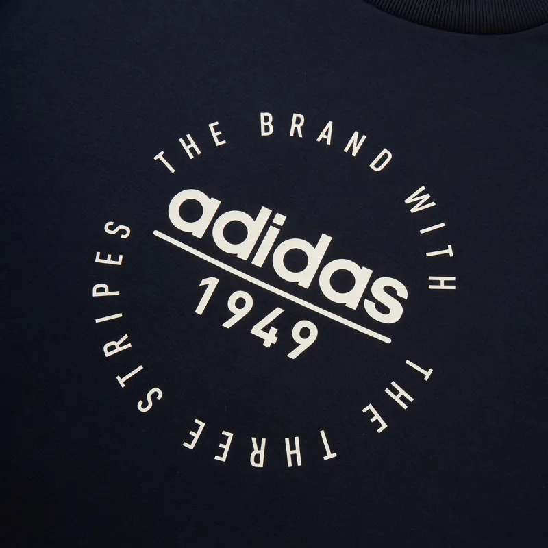Adidas Sweatshirt Women's Navy Blue-3