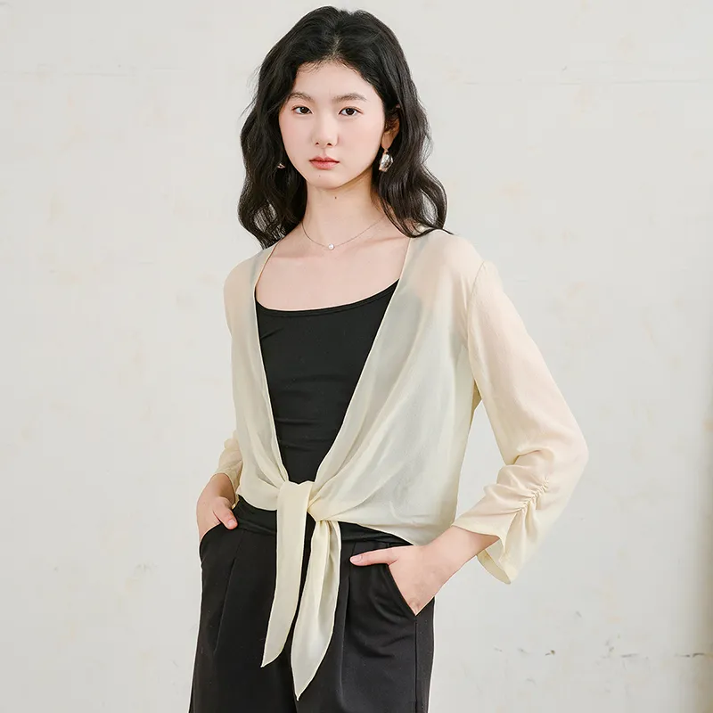 SNOWFORTE Chiffon Shirt Women's-3