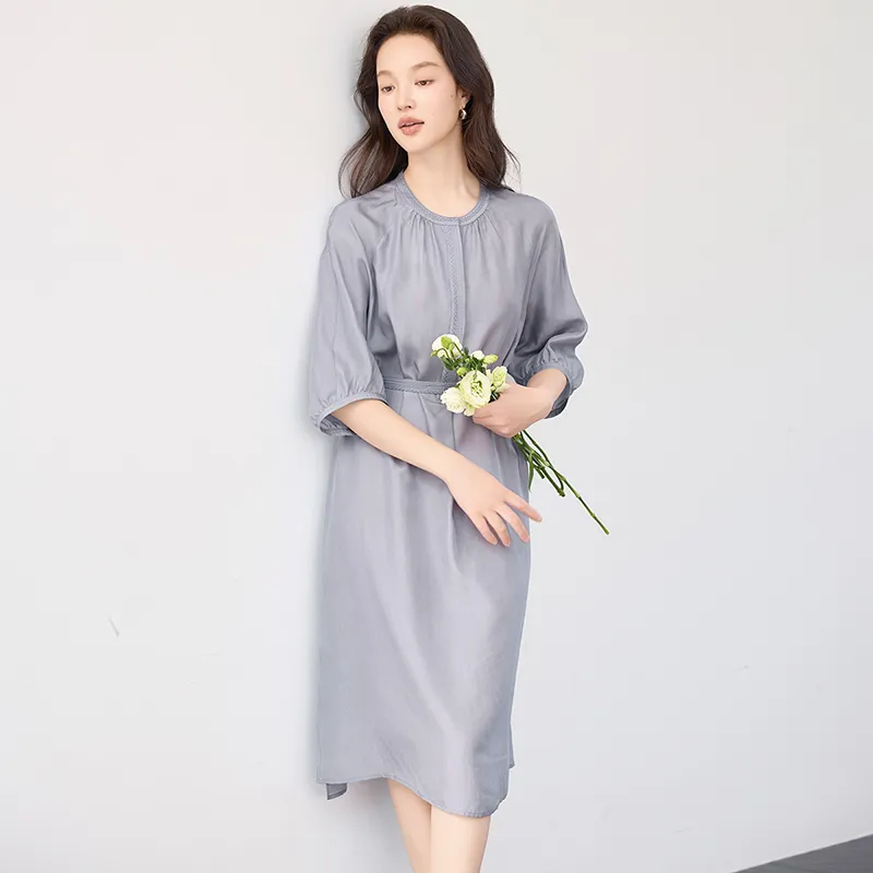 SNOWFORTE Short Sleeved Dress Women's-5
