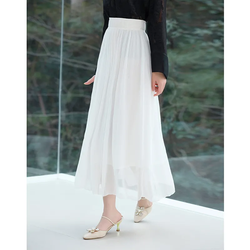 SNOWFORTE Casual Long Skirt Women's-1