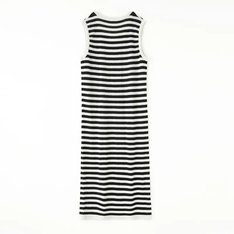 SNOWFORTE Sleeveless Dress Women's Cloud Soft White-1