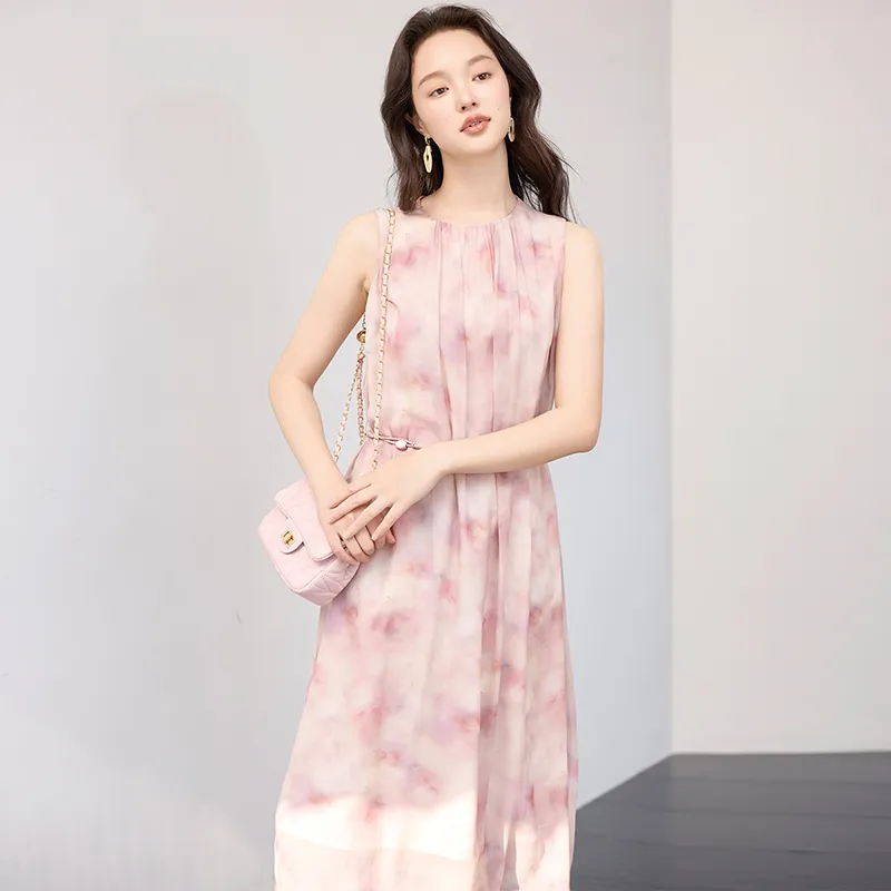 SNOWFORTE Sleeveless Dress Women's-1