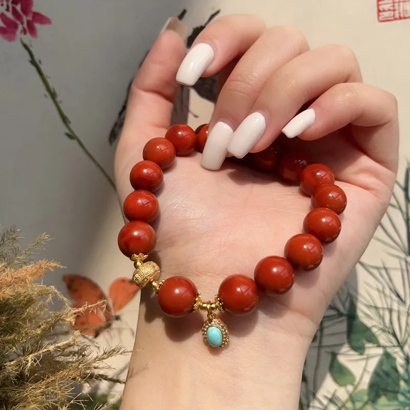 MUXIYUAN Southern Red Agate Bracelets Women's-1