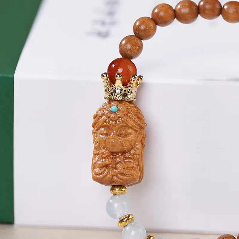 JIYAO Barbie Sandalwood Bracelets Unisex-4