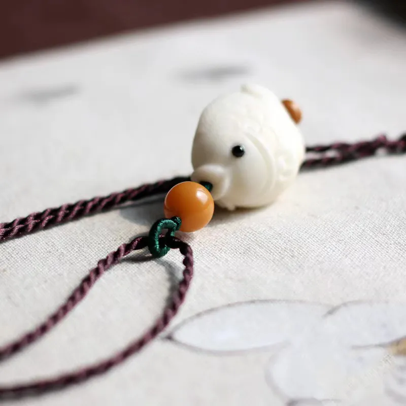 JIYAO Bodhi Seed Necklaces Unisex-4