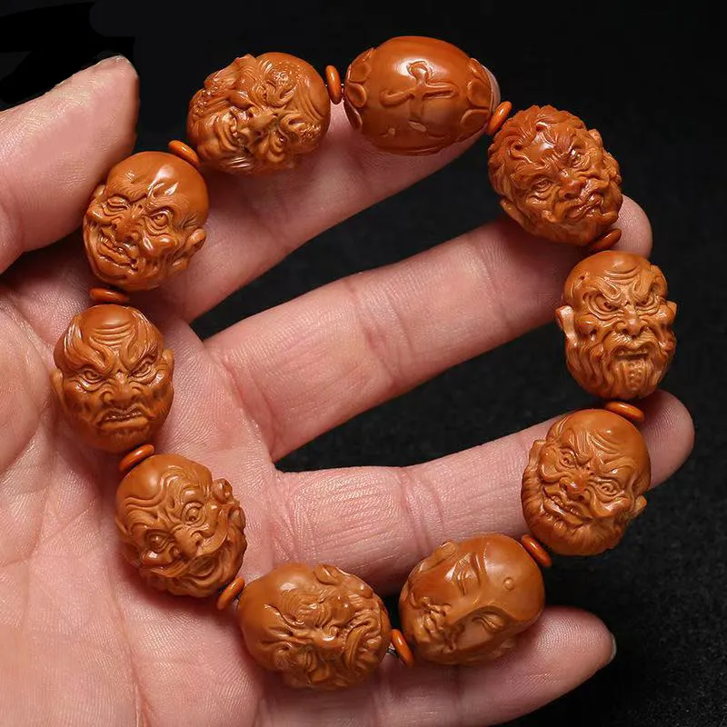 JIYAO Olive Pit Bracelets Unisex-4
