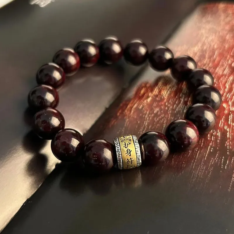 JIYAO Bloodwood Bracelets Men's-2