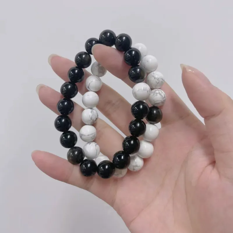 JIYAO Obsidian Bracelets Unisex-4