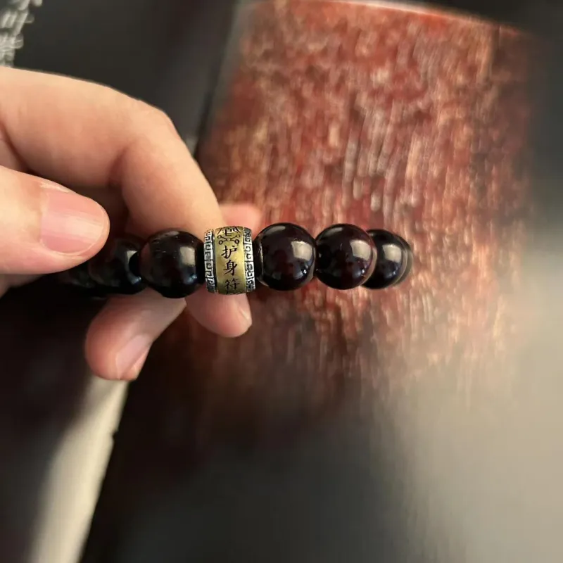JIYAO Bloodwood Bracelets Men's-3