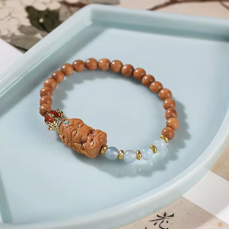 JIYAO Barbie Sandalwood Bracelets Unisex-2