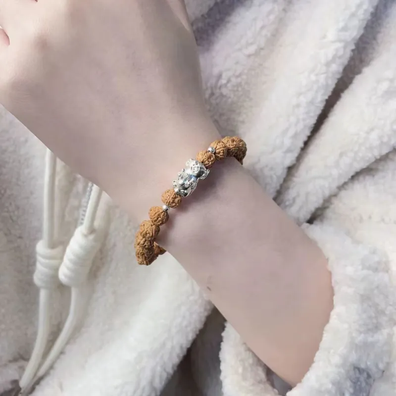 JIYAO King Kong Bodhi Seeds Bracelets Unisex-5