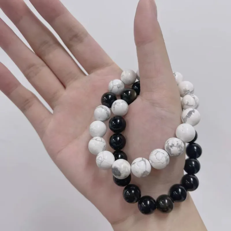 JIYAO Obsidian Bracelets Unisex-5
