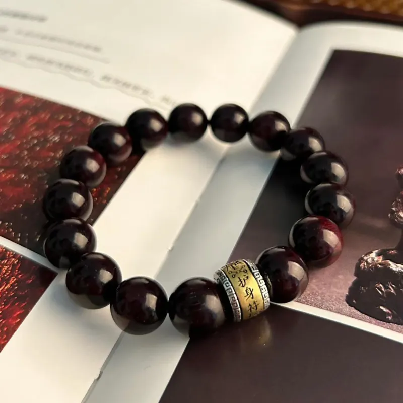 JIYAO Bloodwood Bracelets Men's-1