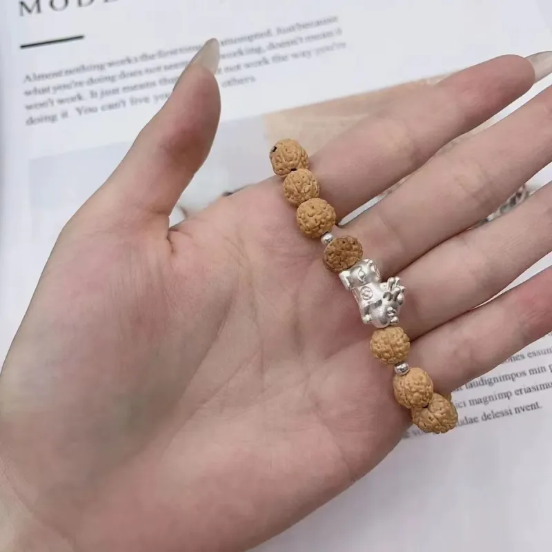 JIYAO King Kong Bodhi Seeds Bracelets Unisex-1