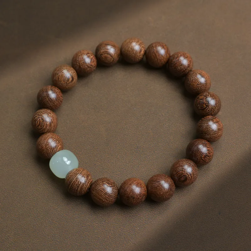 JIYAO Golden Sandalwood Bracelets Unisex-2