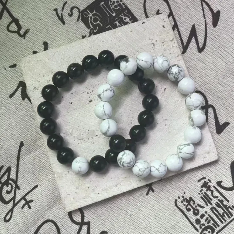 JIYAO Obsidian Bracelets Unisex-3