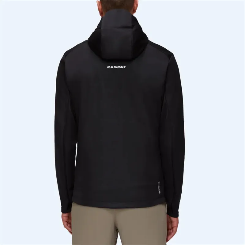 MAMMUT Clion Jackets Coats Unisex Black Comes With Necklace-3