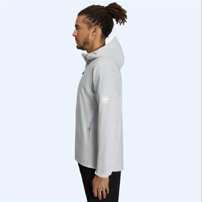 MAMMUT Jackets Coats Unisex Route Gray Comes With Necklace-4