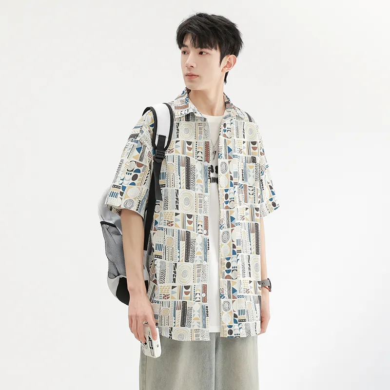 TIMD Shirt Men's Xishuangbanna White-3