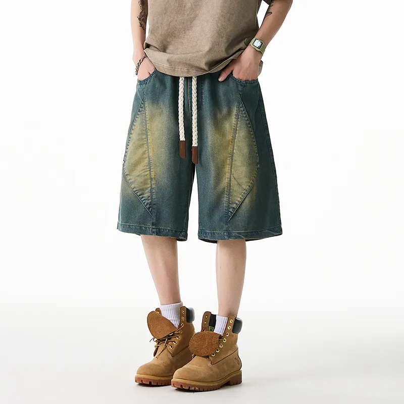 TIMD Denim Shorts Unisex-4