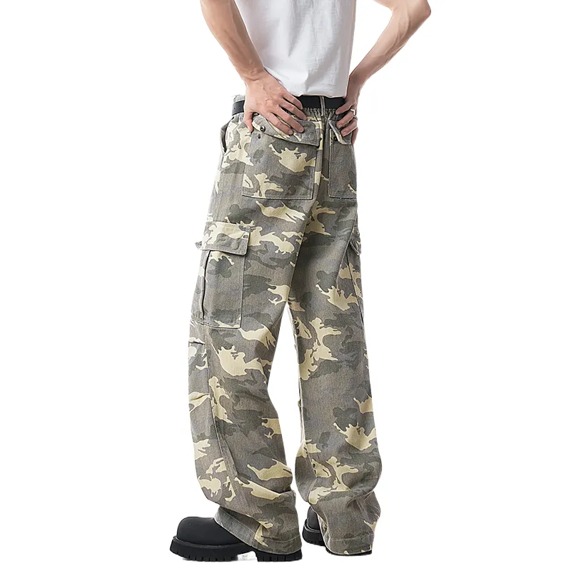TIMD Casual Pants Unisex Desert Camouflage-1