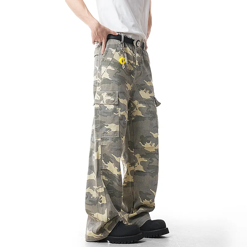 TIMD Casual Pants Unisex Desert Camouflage-4