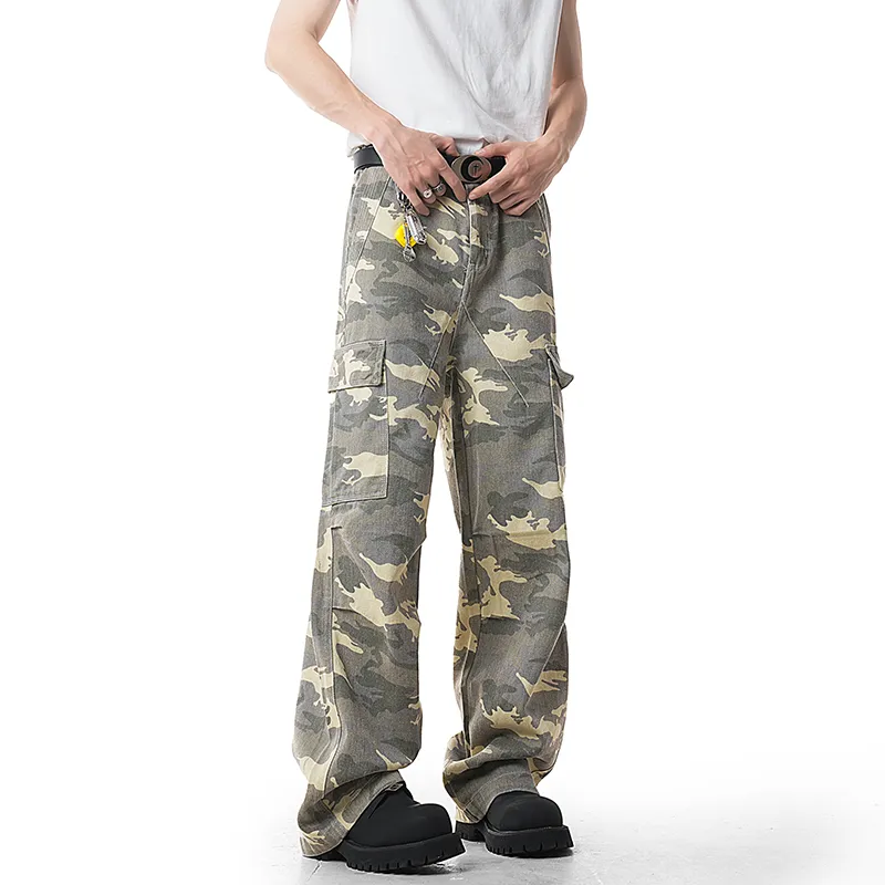 TIMD Casual Pants Unisex Desert Camouflage-3