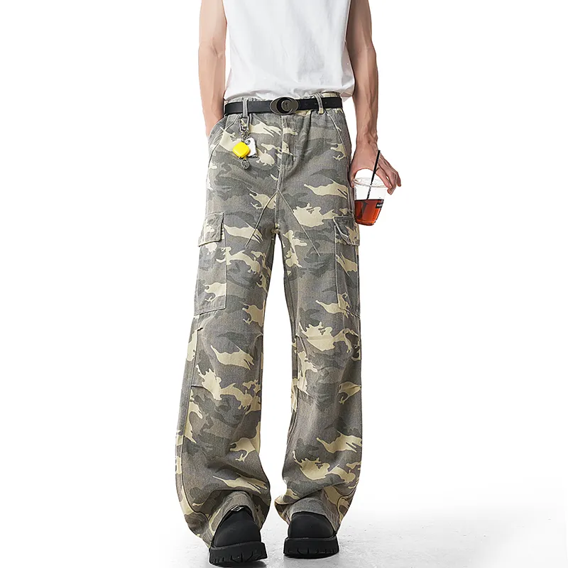 TIMD Casual Pants Unisex Desert Camouflage-2