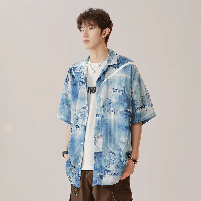 / Shirts Unisex Hebrides Blue-4