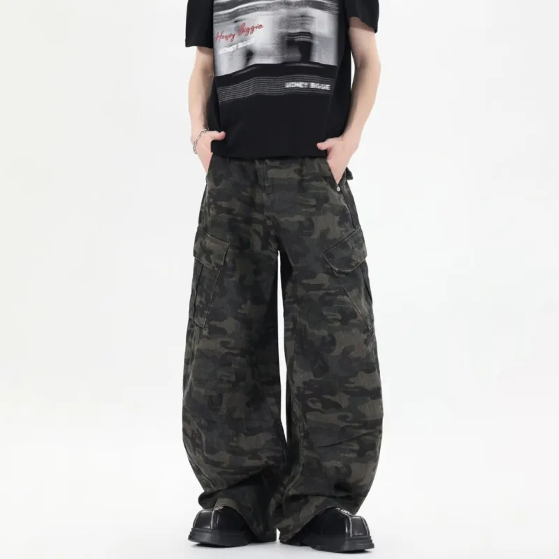 TIMD Casual Pants Men Camouflage-4