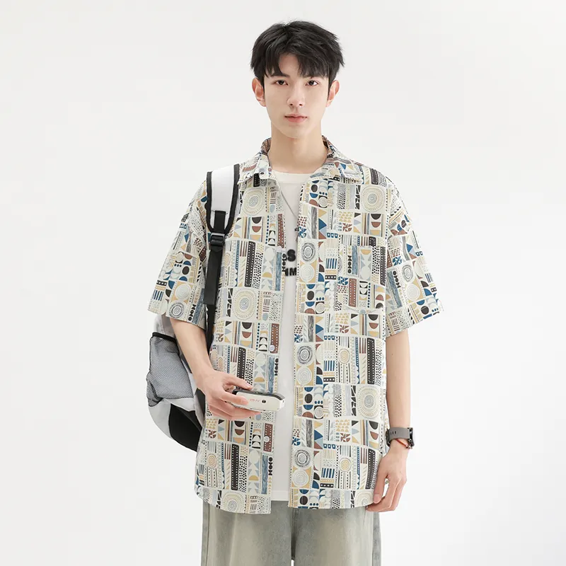 TIMD Shirt Men's Xishuangbanna White-2