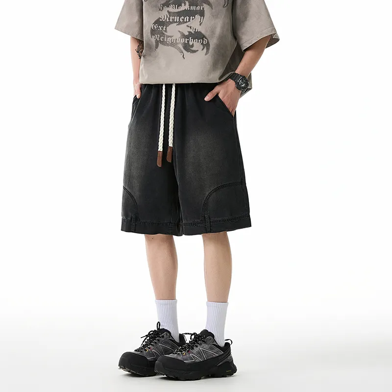 TIMD Denim Shorts Unisex-8