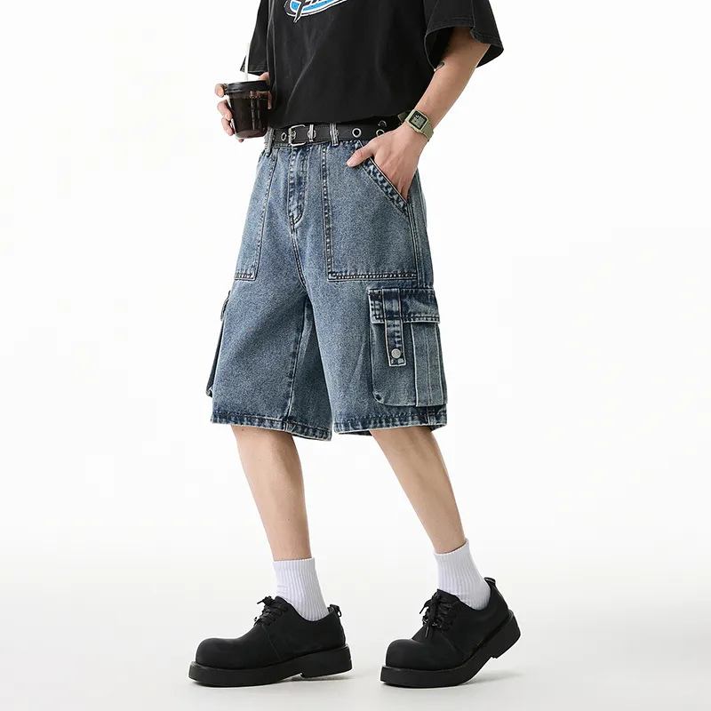 TIMD Denim Shorts Unisex-9