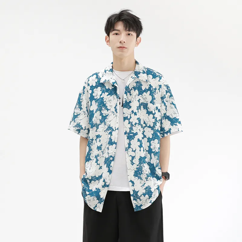 TIMD Shirt Men's Dongting Lake Blue-3