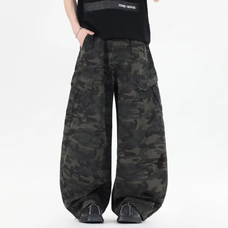 TIMD Casual Pants Men Camouflage-3